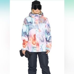 Volcom Bolt Insulated Ski Jacket - Nebula Print